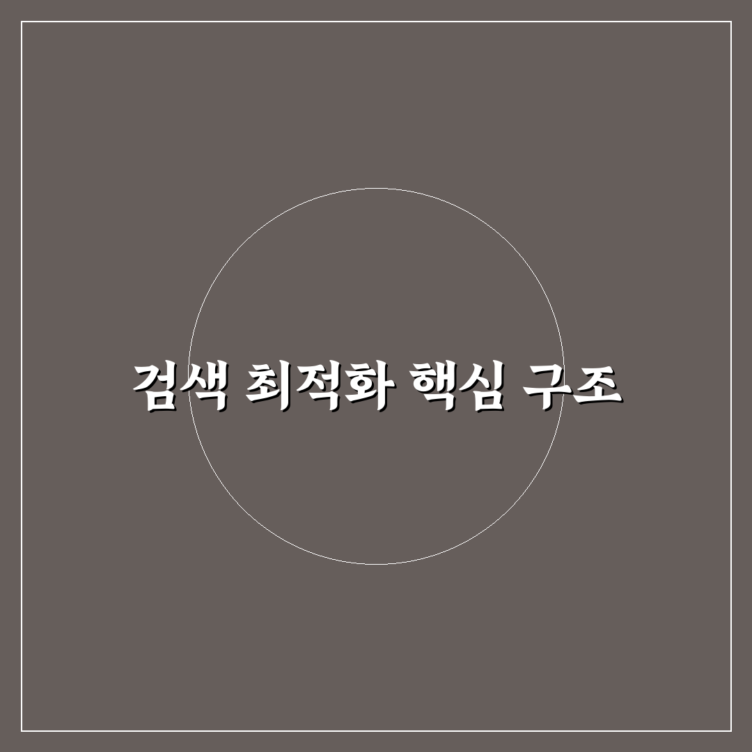 검색노출이 잘되는 목차 패턴과 정보성 글 구조 설계 방법 정리