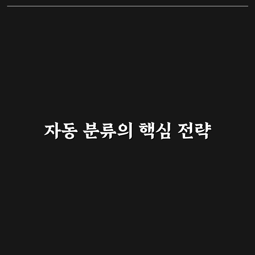 AI로 글을 자동 분류하고 카테고리별 관리 효율 높이는 실전법 5가지 핵심가이드
