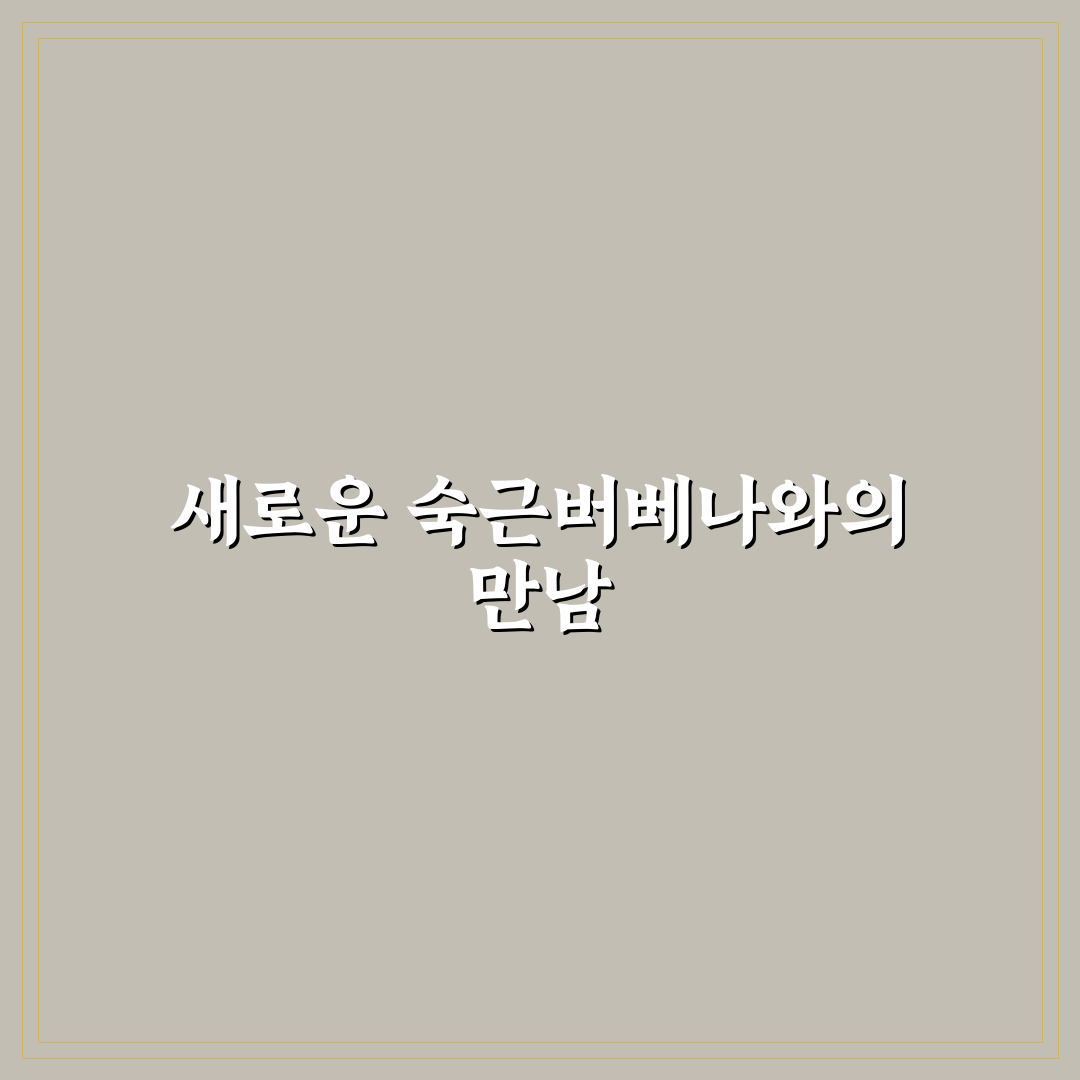 숙근버베나 월동 방법 직접 해보니 알아둬야 할 점