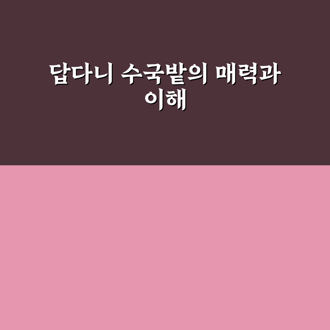 답다니 수국밭 방문 꿀팁과 봄철 풍경 정리
